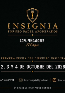 Cartel del torneo
