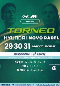 Cartel del torneo